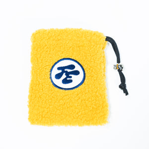 Fried Egg Golf and Duck & Cover Yellow Sherpa Valuables Pouch