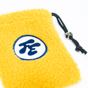 Fried Egg Golf and Duck & Cover Yellow Sherpa Valuables Pouch
