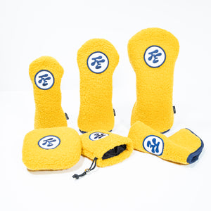 Fried Egg Golf and Duck & Cover Yellow Sherpa Valuables Pouch