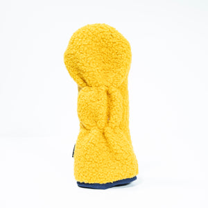 Fried Egg Golf and Duck & Cover Yellow Sherpa Headcover - Fairway Wood