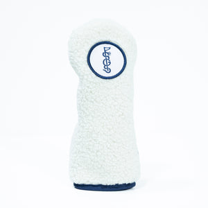 The Shotgun Start and Duck & Cover Cream Sherpa Headcover - Hybrid