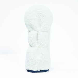 The Shotgun Start and Duck & Cover Cream Sherpa Headcover - Fairway Wood