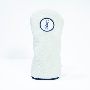 The Shotgun Start and Duck & Cover Cream Sherpa Headcover - Driver