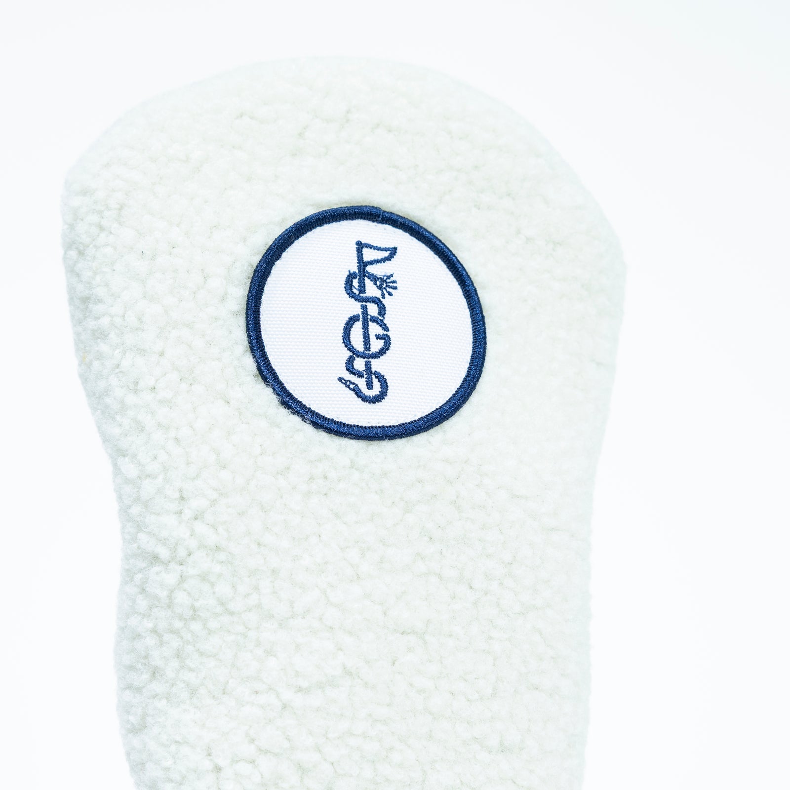 The Shotgun Start and Duck & Cover Cream Sherpa Headcover - Driver