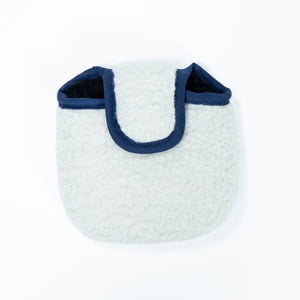 The Shotgun Start and Duck & Cover Cream Sherpa Putter Cover - Mallet