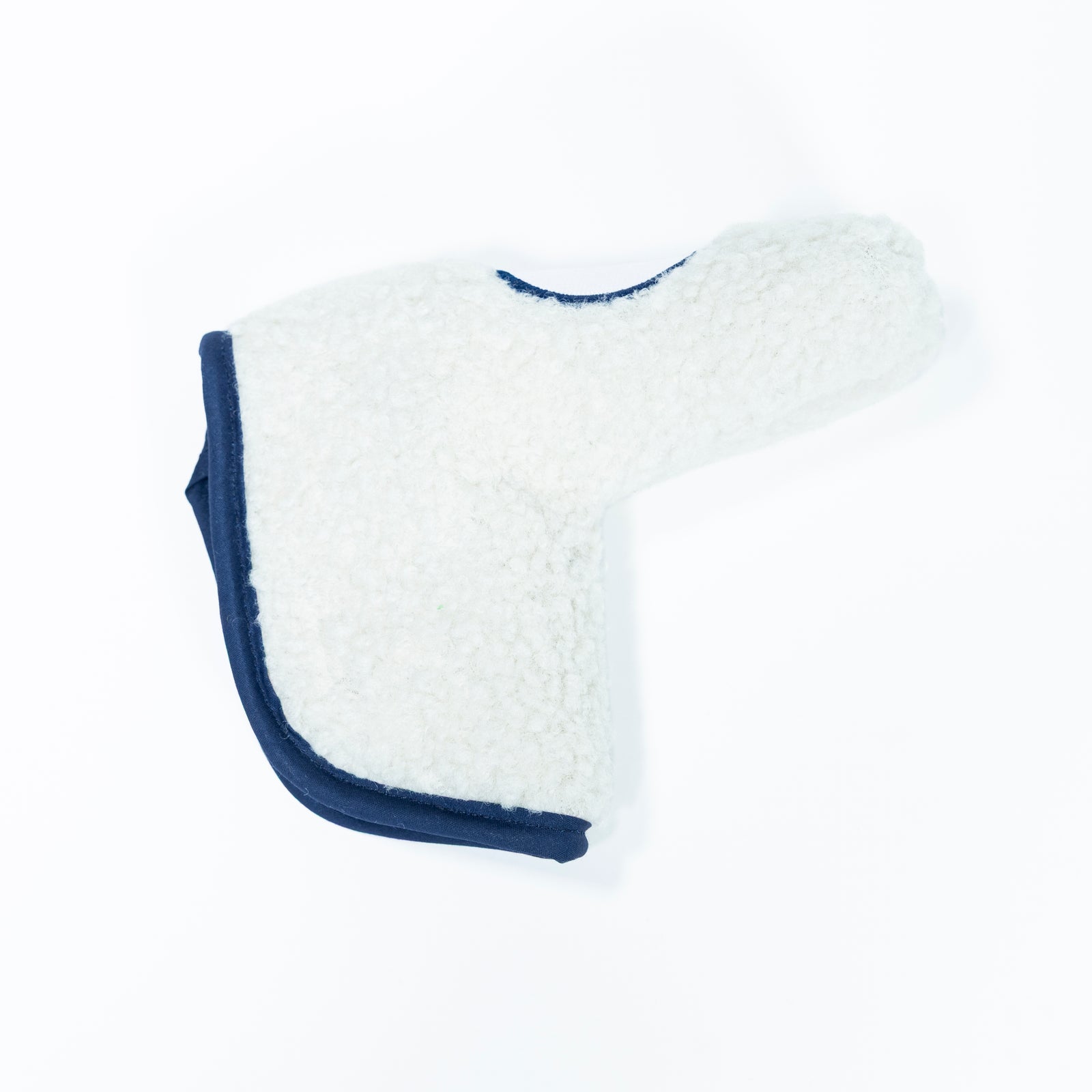 The Shotgun Start and Duck & Cover Cream Sherpa Putter Cover - Blade