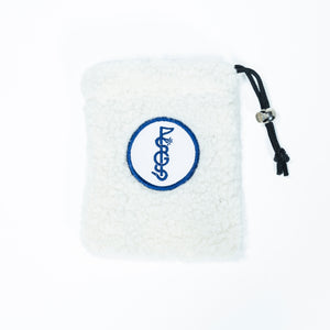 The Shotgun Start and Duck & Cover Cream Sherpa Valuables Pouch