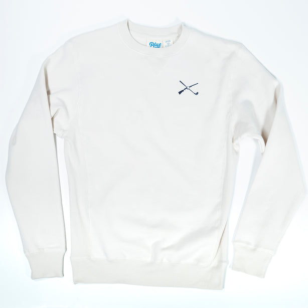 The Shotgun Start Fleece Crewneck Sweatshirt - Cappuccino