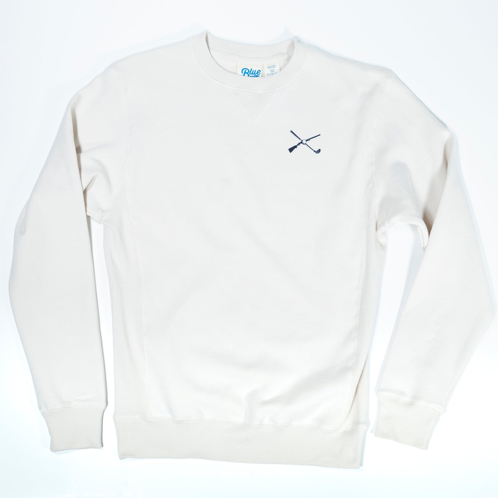 The Shotgun Start Fleece Crewneck Sweatshirt - Cappuccino