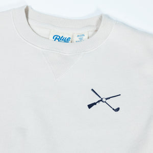 The Shotgun Start Fleece Crewneck Sweatshirt - Cappuccino