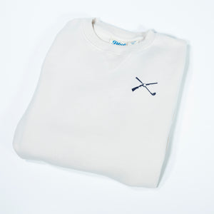 The Shotgun Start Fleece Crewneck Sweatshirt - Cappuccino