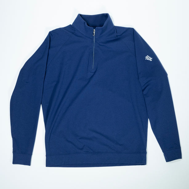 Fried Egg Golf Club and Holderness & Bourne Westland Quarter Zip - Navy