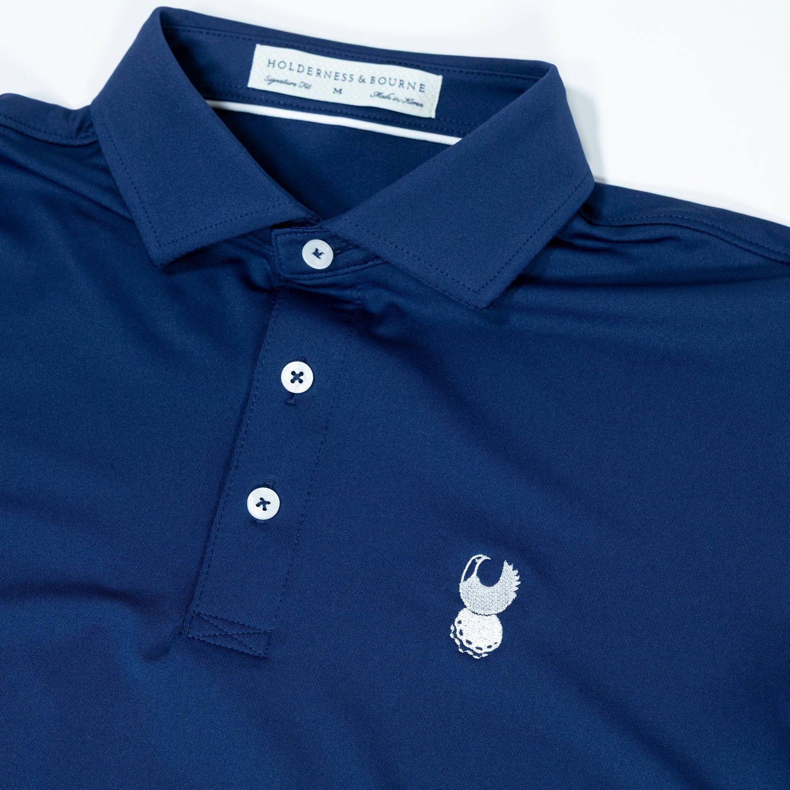 Fried Egg Golf Club and Holderness & Bourne Anderson Polo - Navy
