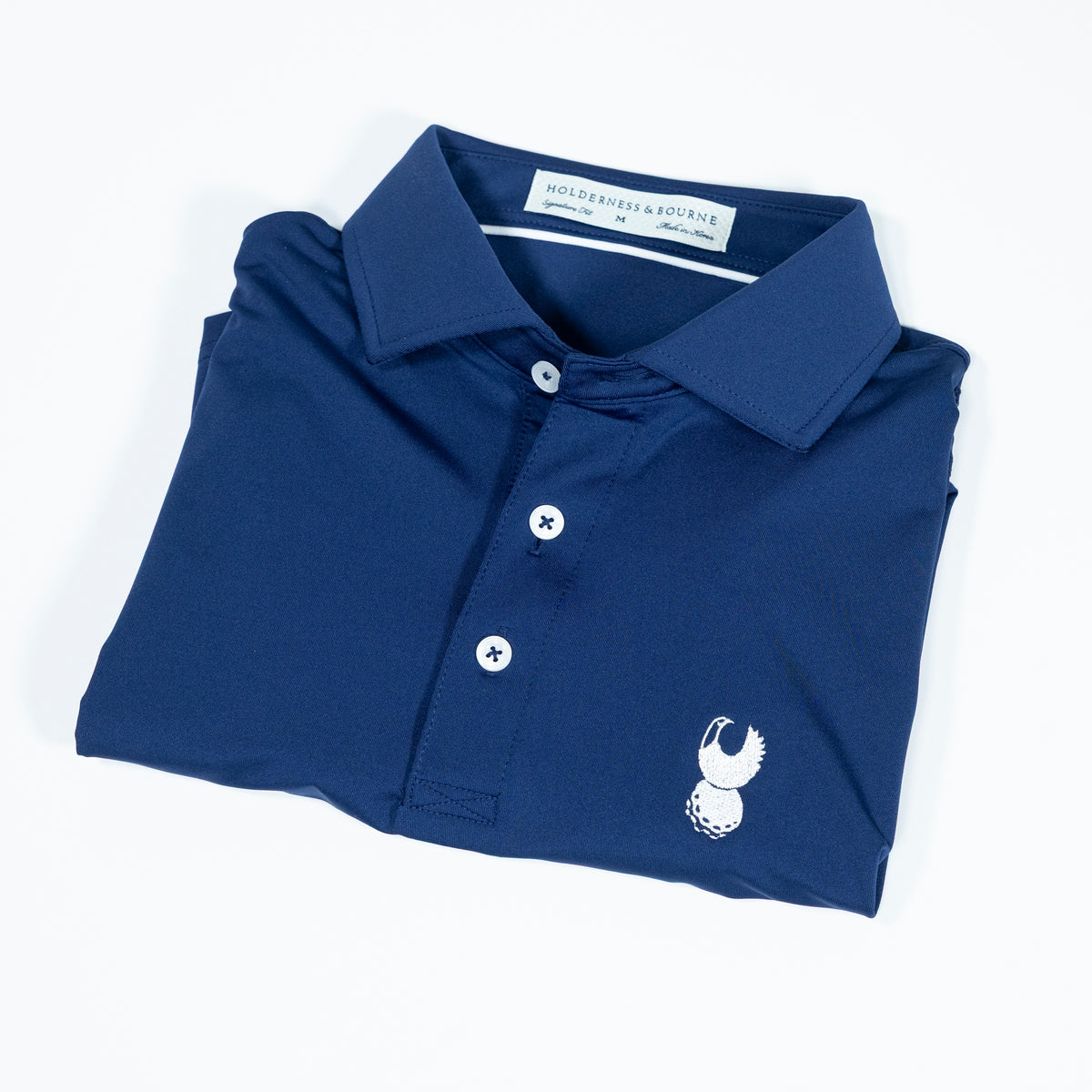 Fried Egg Golf Club and Holderness & Bourne Anderson Polo - Navy