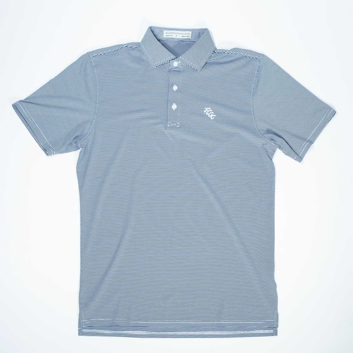 Fried Egg Golf Club and Holderness & Bourne Perkins Polo - Navy/White