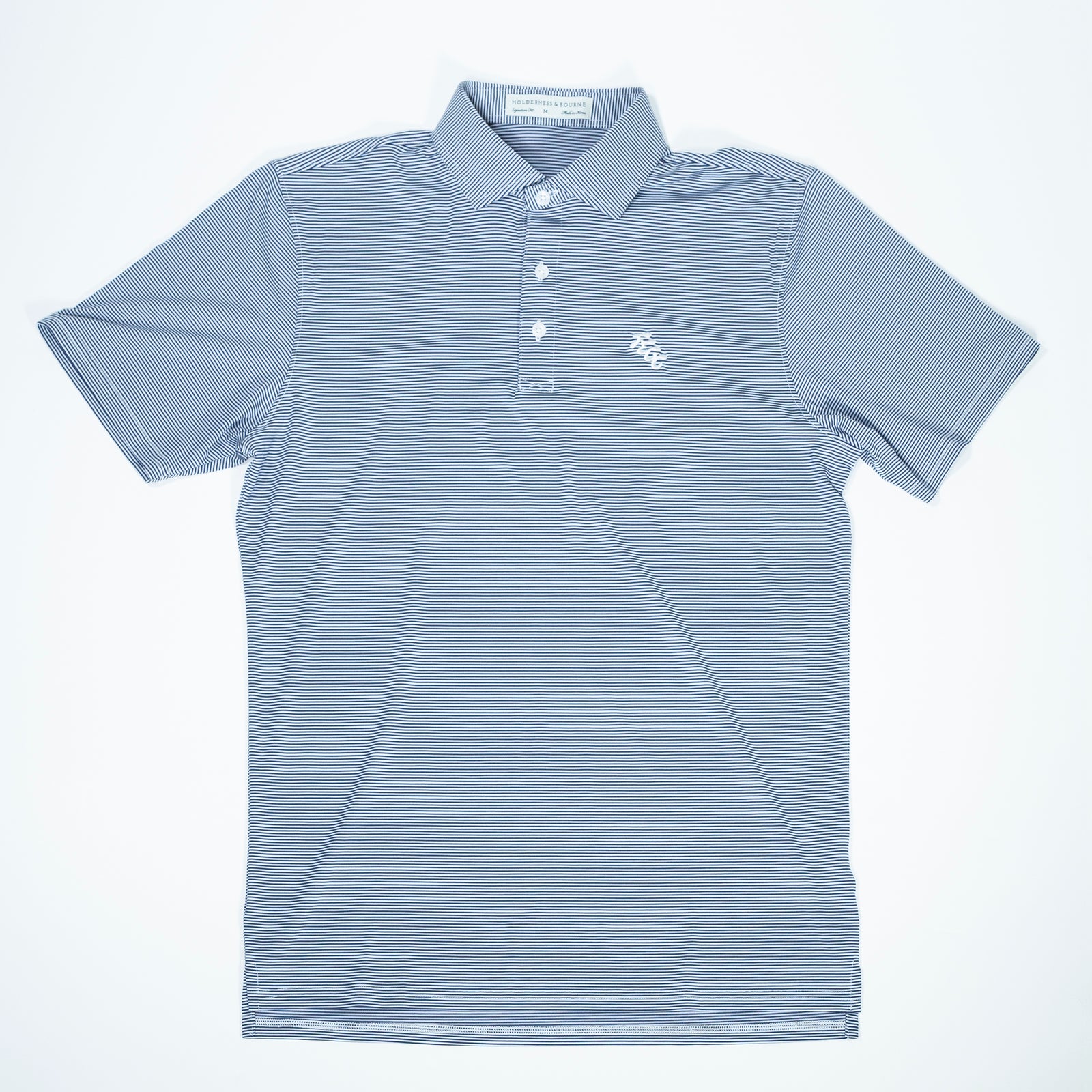Fried Egg Golf Club and Holderness & Bourne Perkins Polo - Navy/White