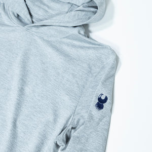 Fried Egg Golf Club and Holderness & Bourne Stowe Hoodie - Heathered Gray