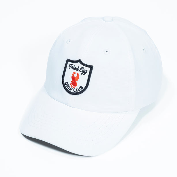 Fried Egg Golf Club & Imperial Performance Dad Hat - White