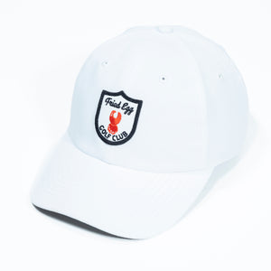 Fried Egg Golf Club & Imperial Performance Dad Hat - White