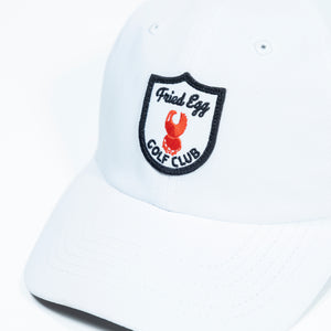 Fried Egg Golf Club & Imperial Performance Dad Hat - White