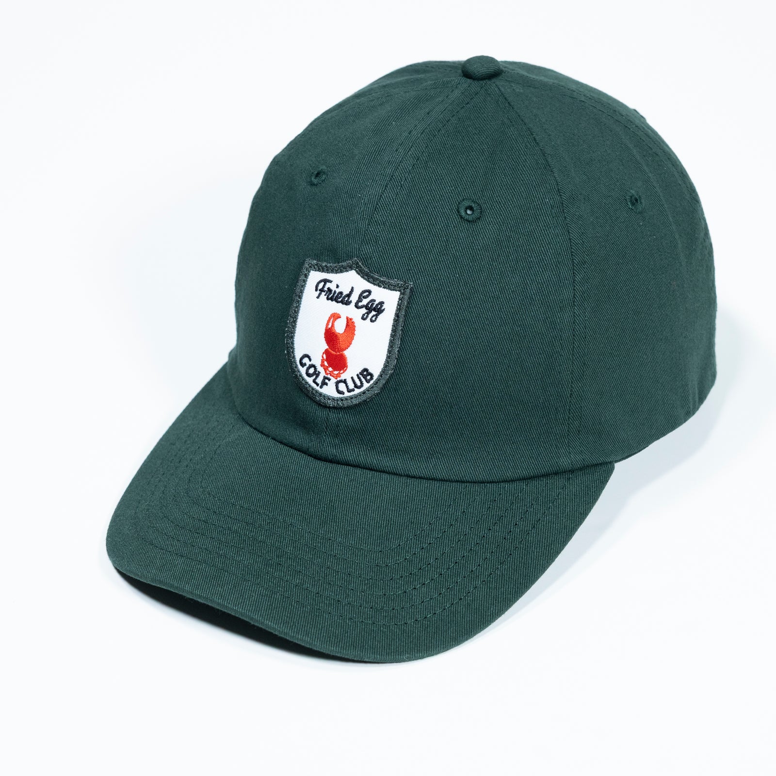 Fried Egg Golf Club & Imperial Dad Hat - Dark Green