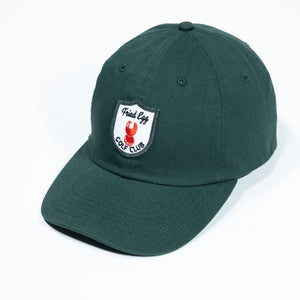 Fried Egg Golf Club & Imperial Dad Hat - Dark Green