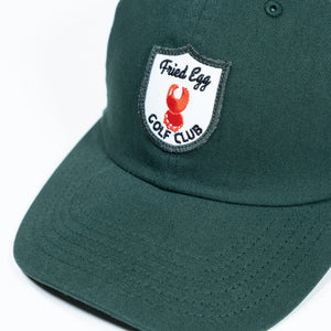 Fried Egg Golf Club & Imperial Dad Hat - Dark Green