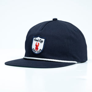 Fried Egg Golf Club & Imperial Rope Hat - Navy