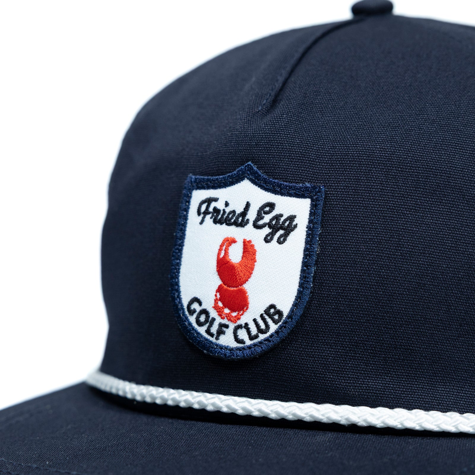 Fried Egg Golf Club & Imperial Rope Hat - Navy