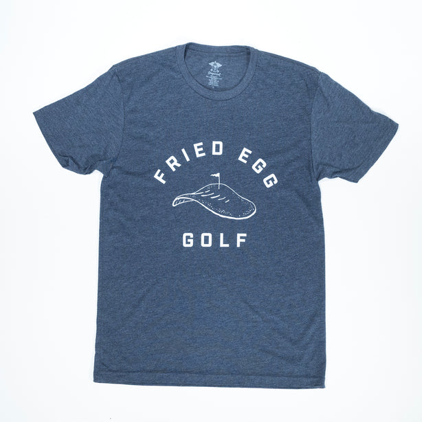 Fried Egg Golf Potato Chip T-Shirt - Vintage Navy
