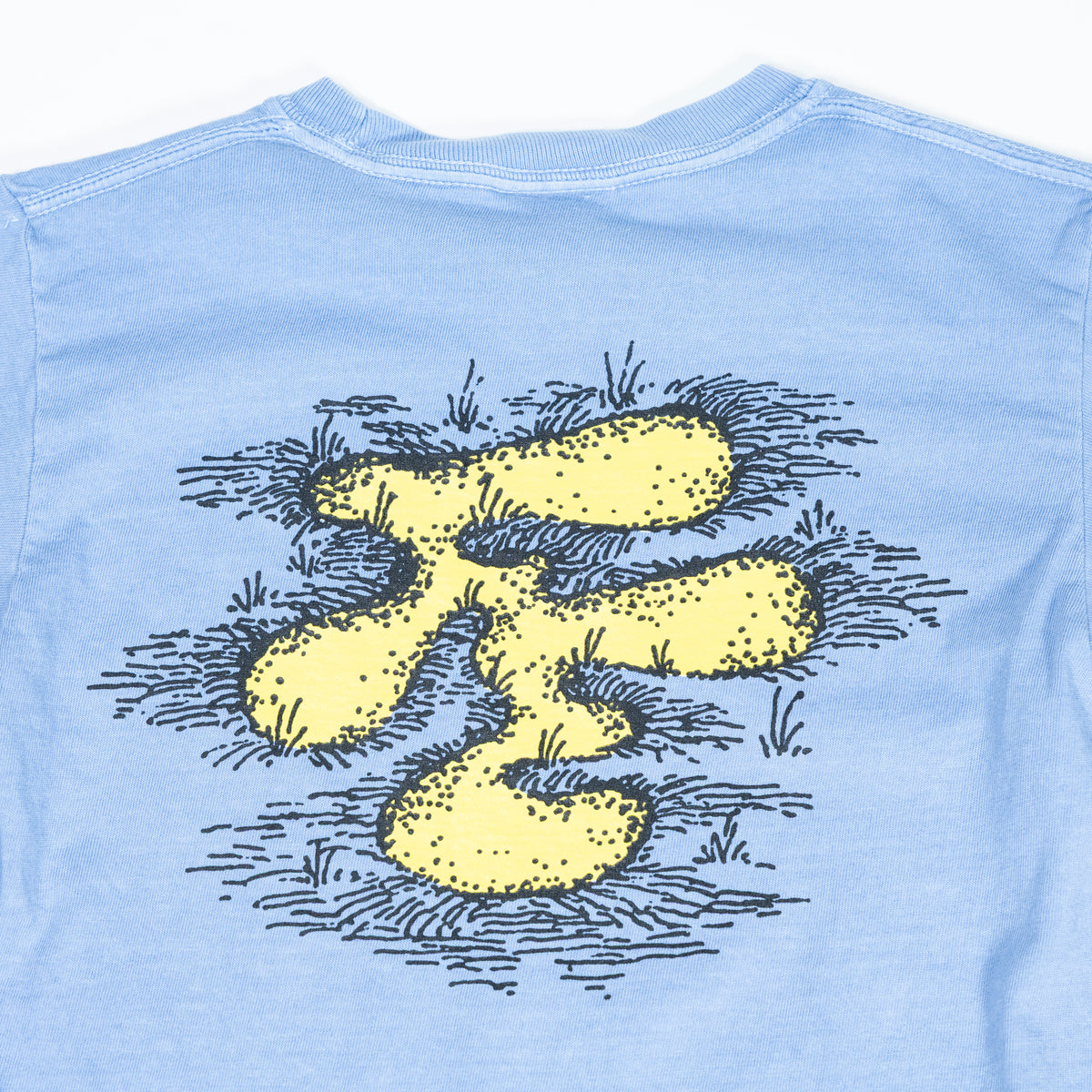 Fried Egg Golf Bunker Kids T-Shirt - Washed Denim