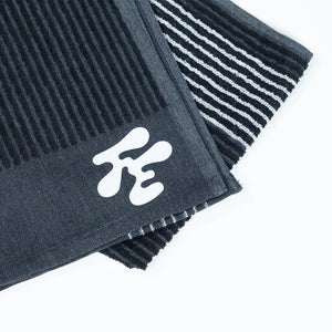 Fried Egg Golf Towel - Black