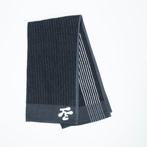 Fried Egg Golf Towel - Black