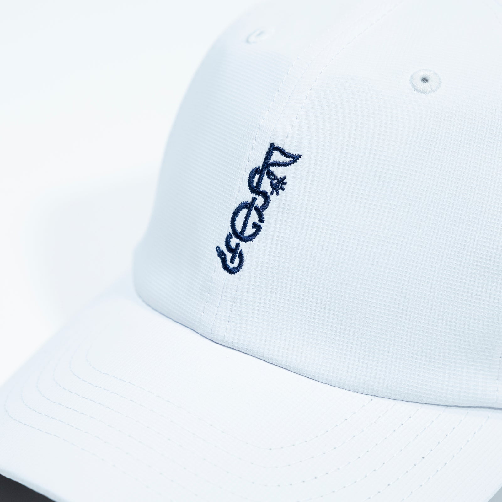 The Shotgun Start & Imperial Performance Dad Hat - White