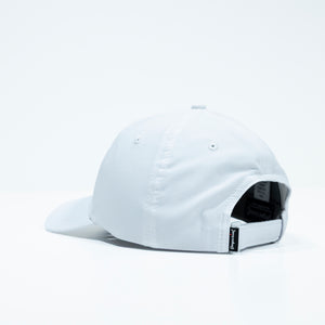 The Shotgun Start & Imperial Performance Dad Hat - White