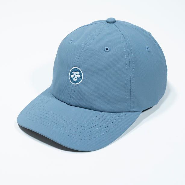 Fried Egg Golf & Imperial Performance Dad Hat - Breaker Blue