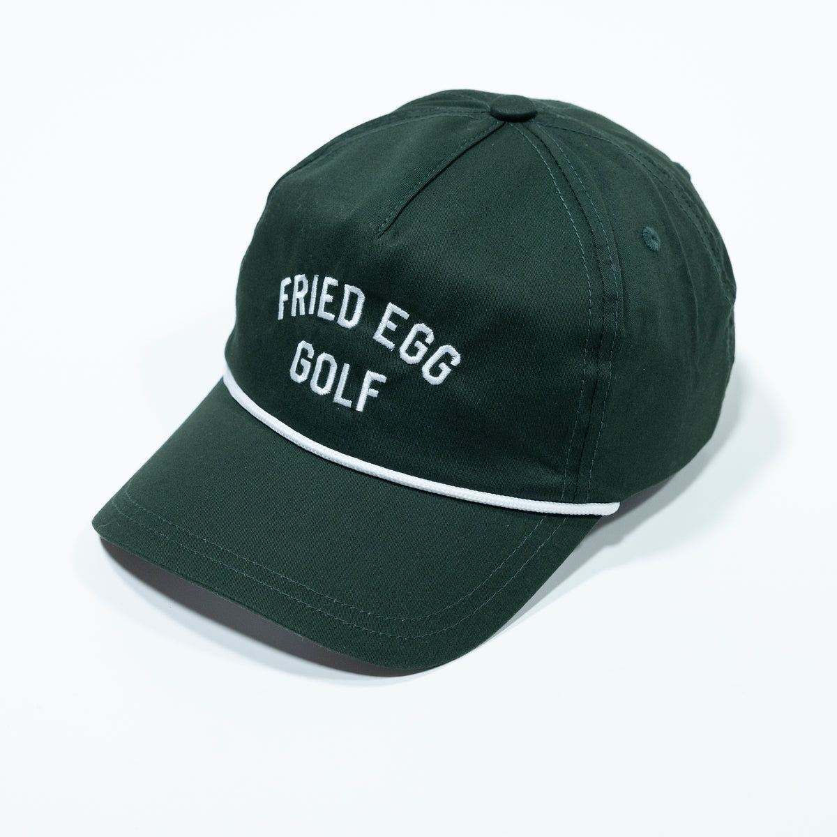 Fried Egg Golf & American Needle Lightweight Rope Hat - Green/White