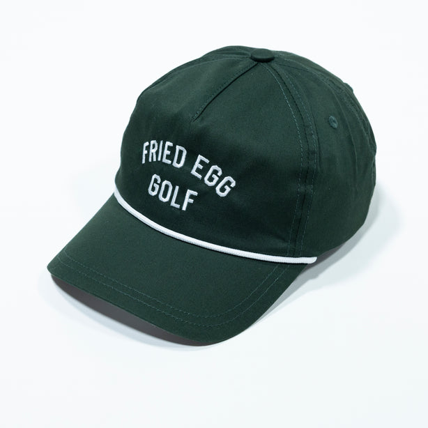 Fried Egg Golf & American Needle Lightweight Rope Hat - Green/White