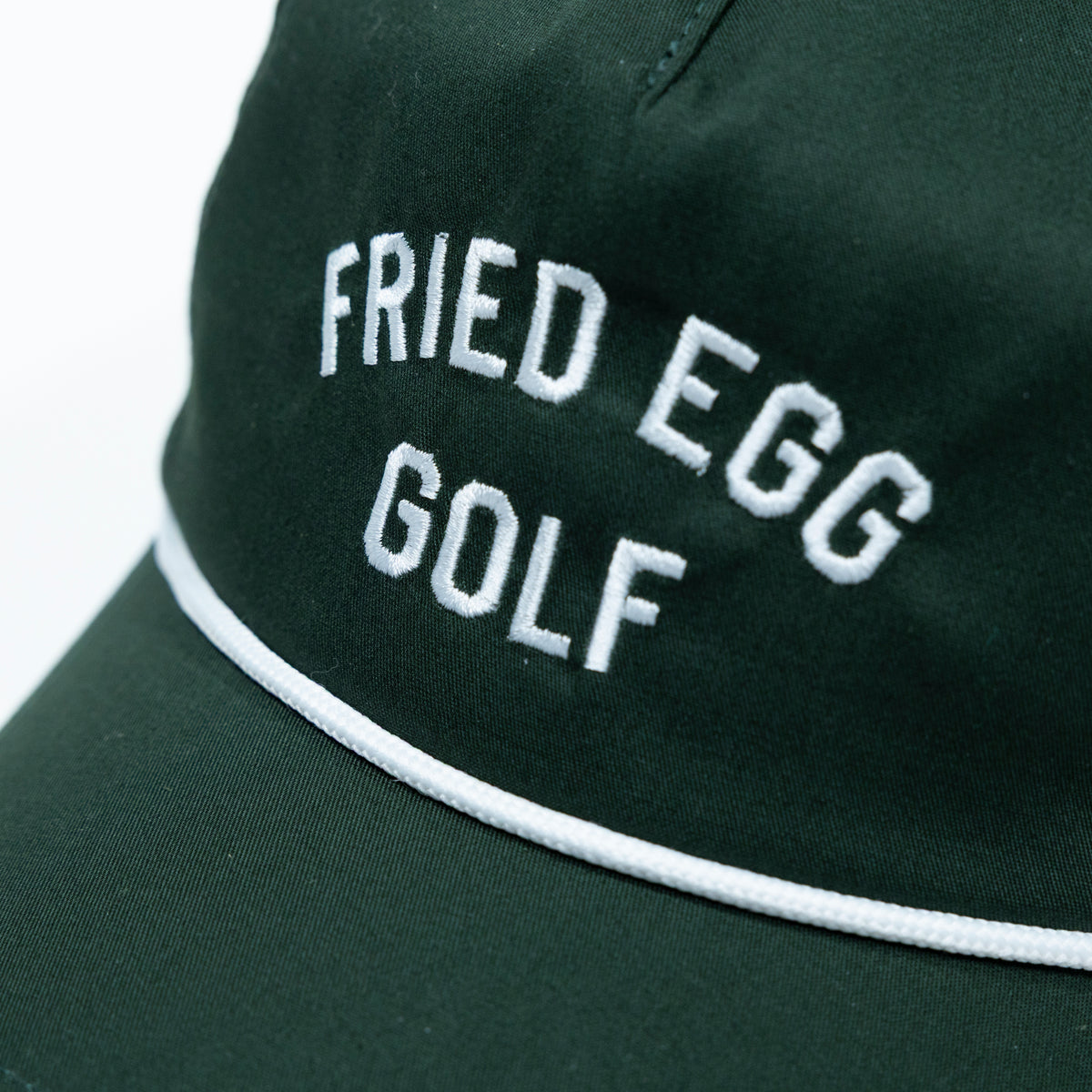 Fried Egg Golf & American Needle Lightweight Rope Hat - Green/White