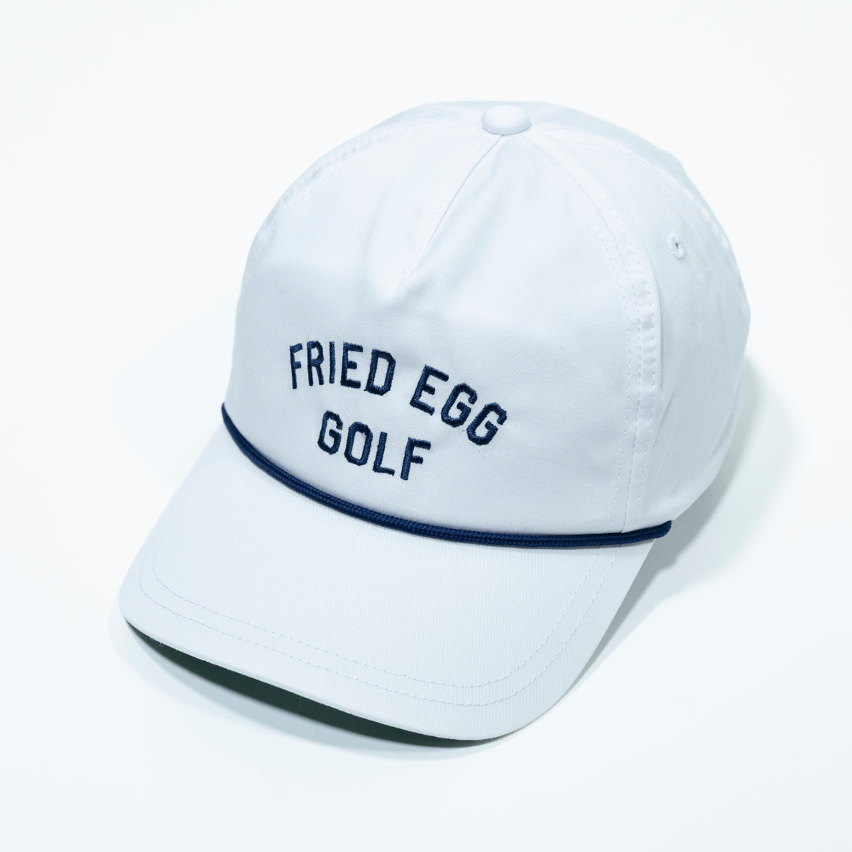 Fried Egg Golf & American Needle Lightweight Rope Hat - White/Navy