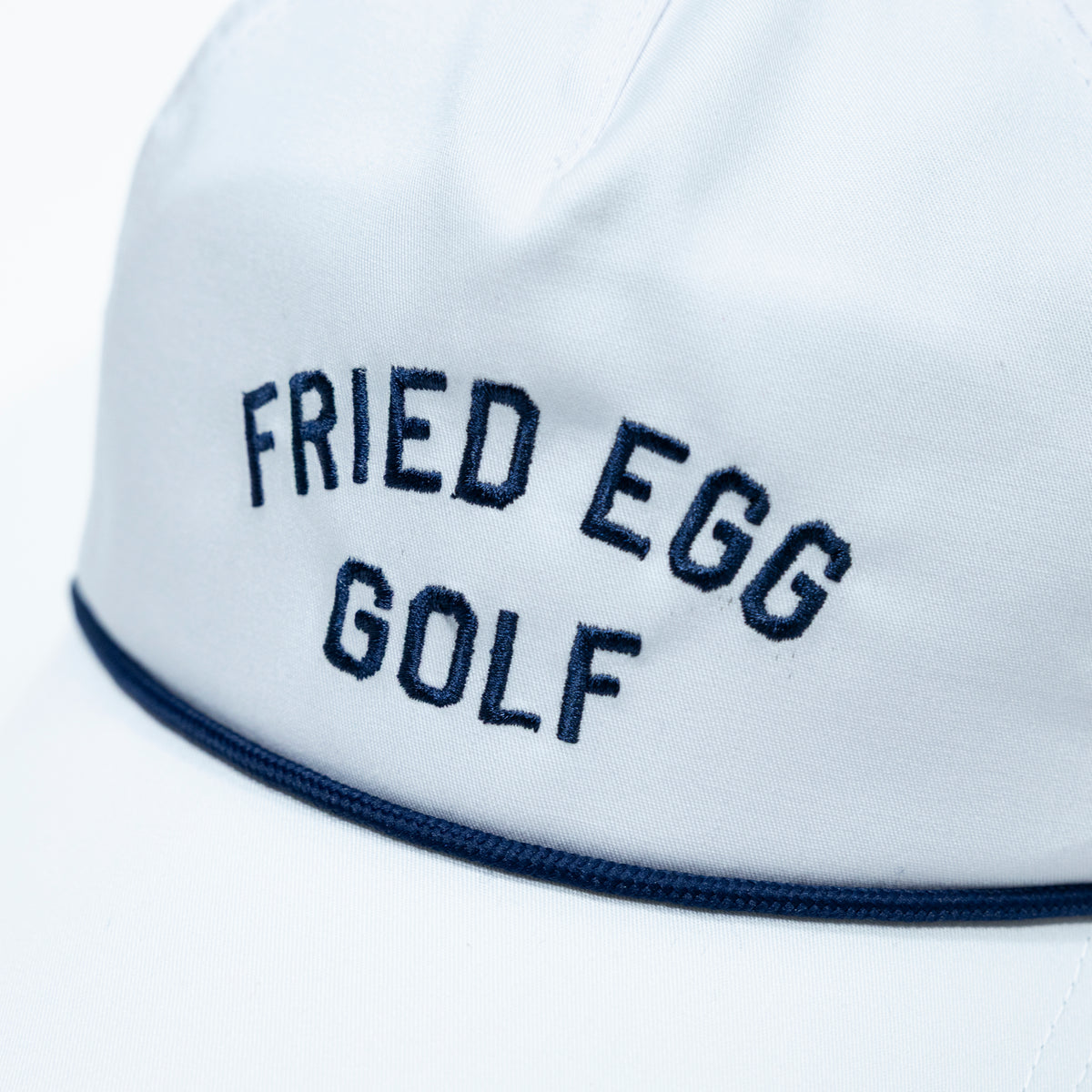 Fried Egg Golf & American Needle Lightweight Rope Hat - White/Navy