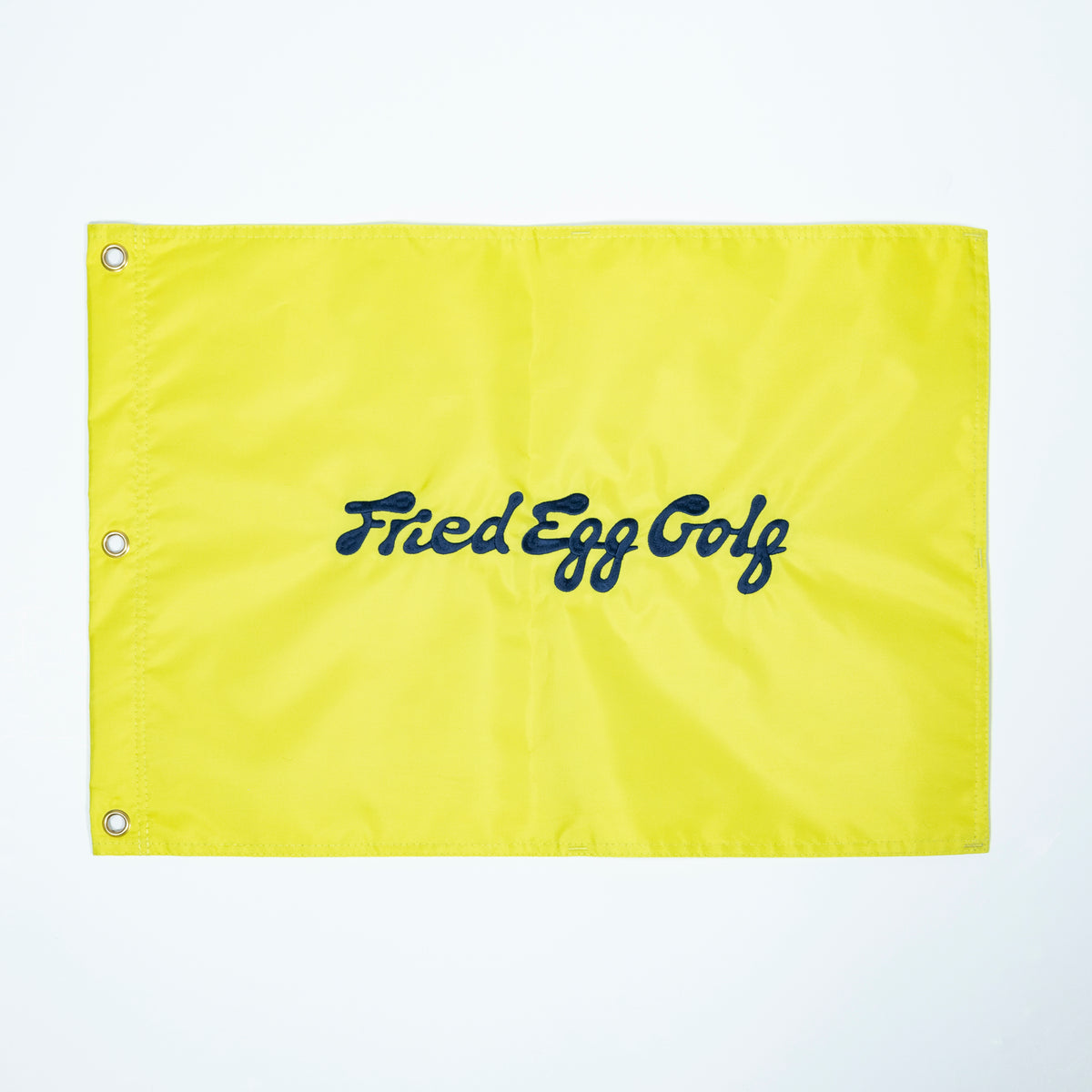 Fried Egg Golf Pin Flag