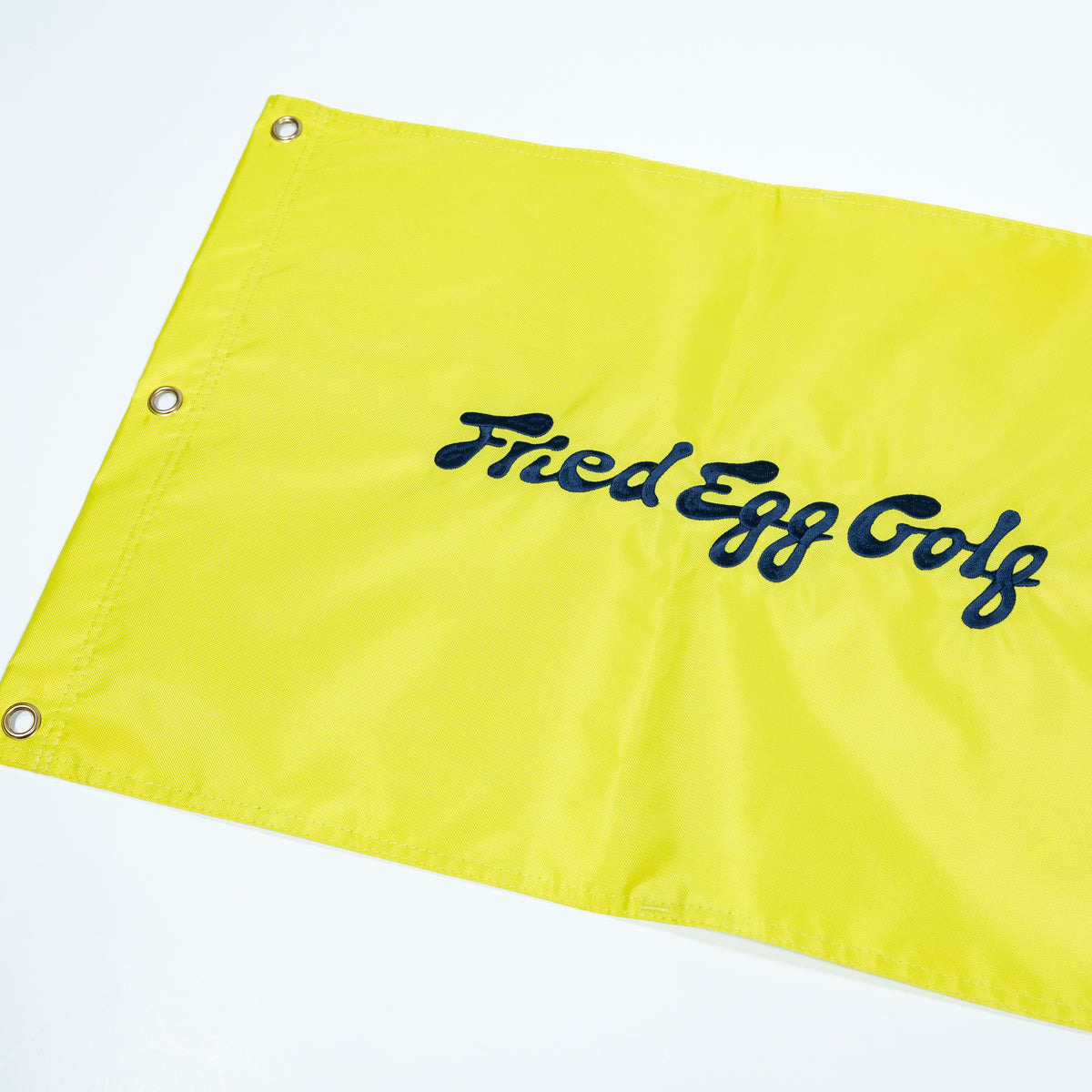 Fried Egg Golf Pin Flag