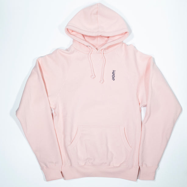 The Shotgun Start Fleece Hoodie - Shell Pink