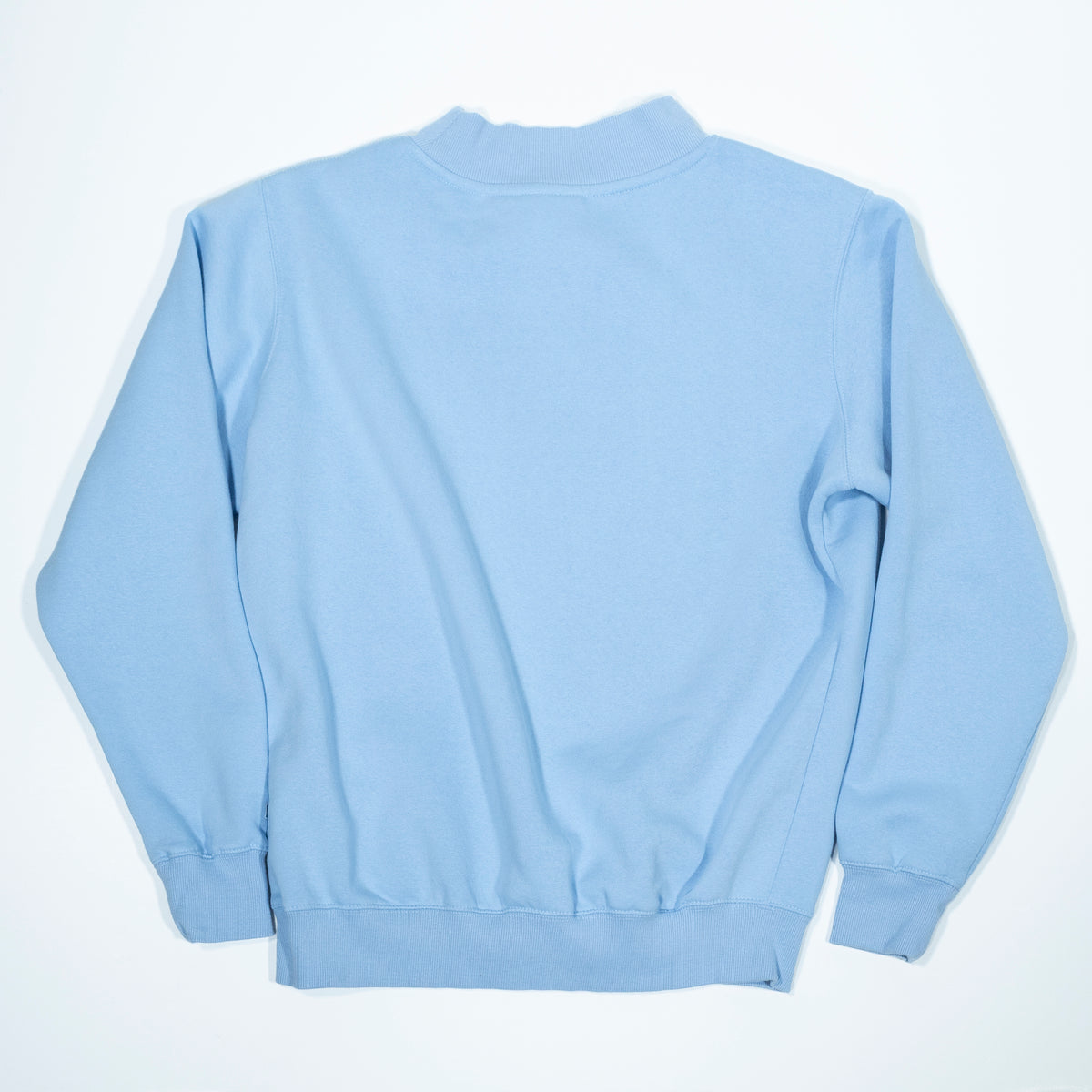 Fried Egg Golf Women's Fleece Mock Neck Sweatshirt - Pale Blue