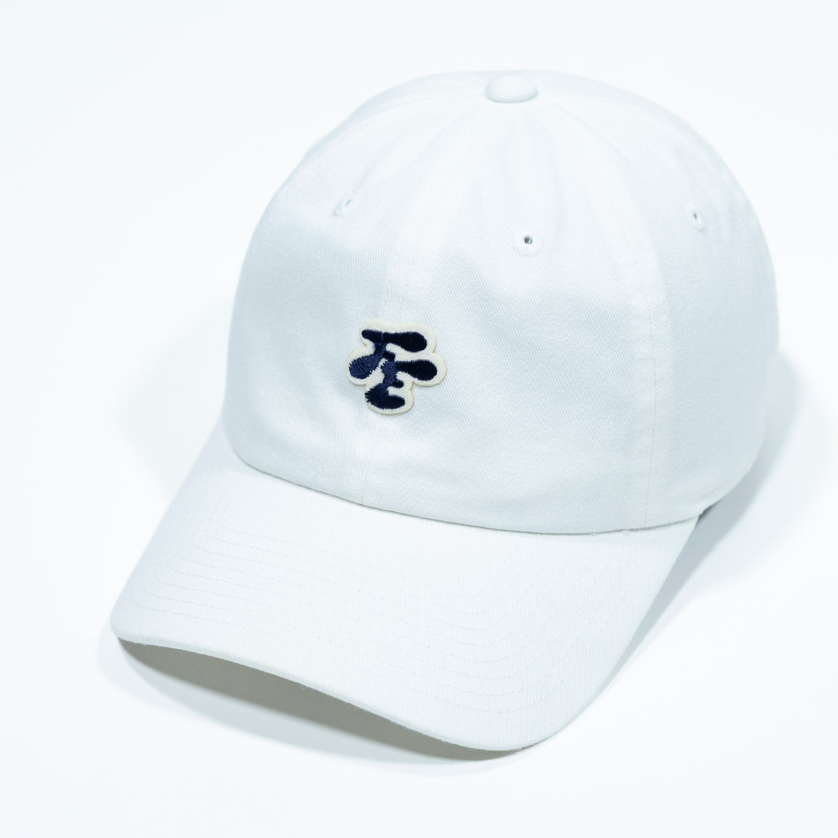 Fried Egg Golf & American Needle Felt Patch Dad Hat - White
