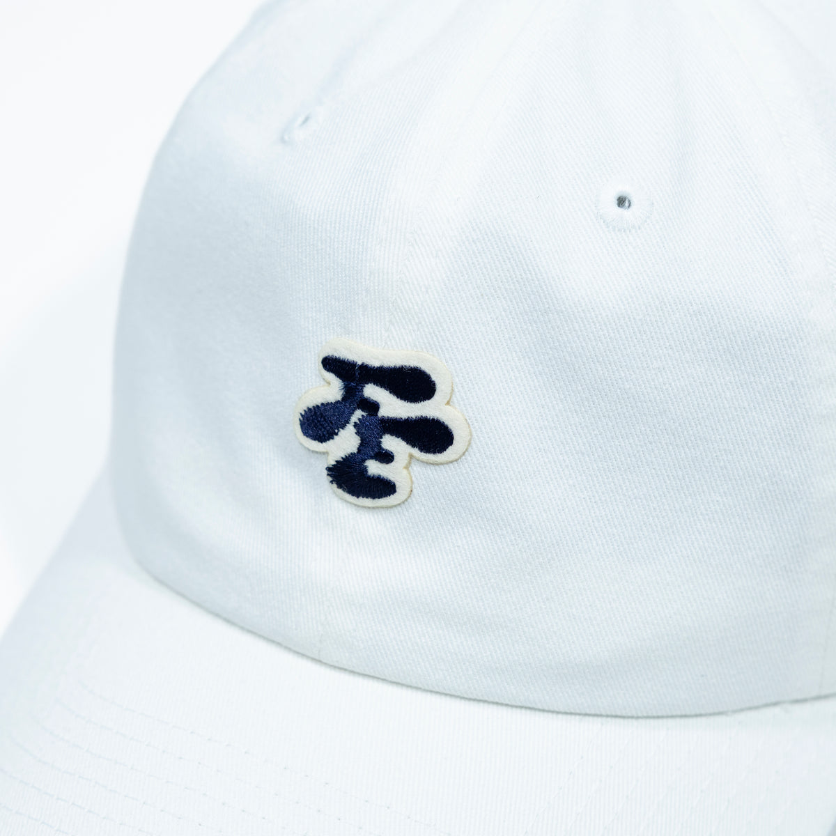 Fried Egg Golf & American Needle Felt Patch Dad Hat - White