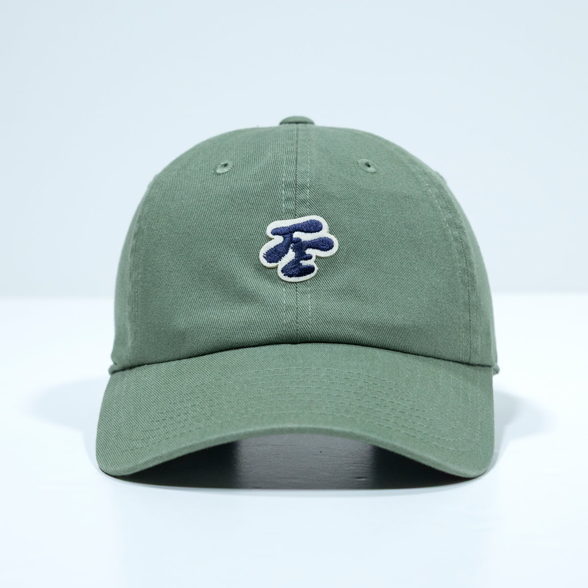 Fried Egg Golf & American Needle Felt Patch Dad Hat - Cedar