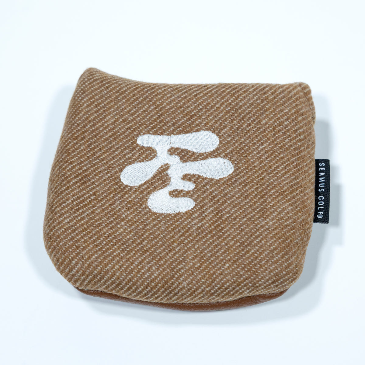 Fried Egg Golf & Seamus Brown Twill Putter Cover - Mallet