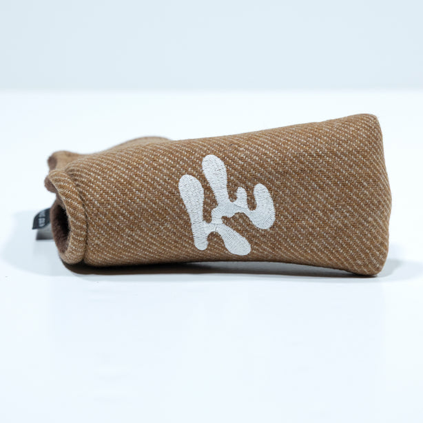 Fried Egg Golf & Seamus Brown Twill Putter Cover - Blade